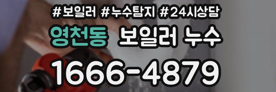 영천동 누수탐지