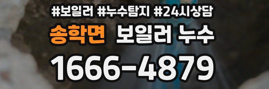 송학면 누수탐지