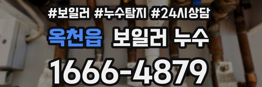 옥천읍 누수탐지