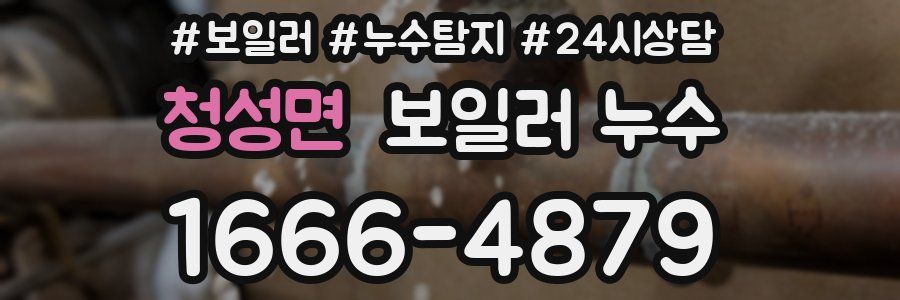 청성면 누수탐지