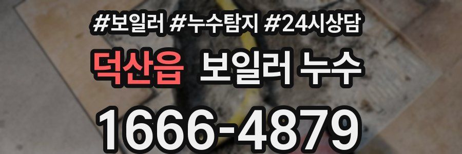 덕산읍 누수탐지