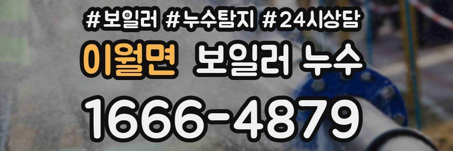 이월면 누수탐지