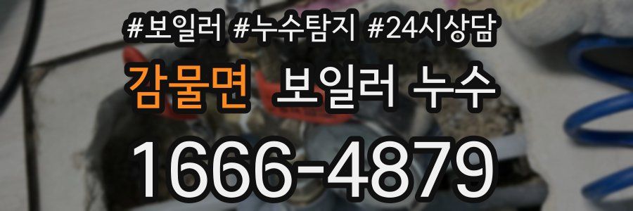 감물면 누수탐지