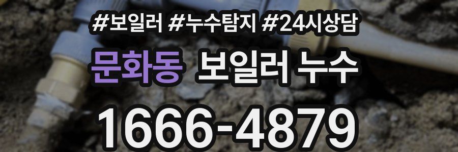 문화동 누수탐지