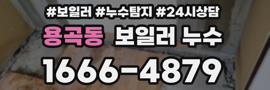 용곡동 누수탐지