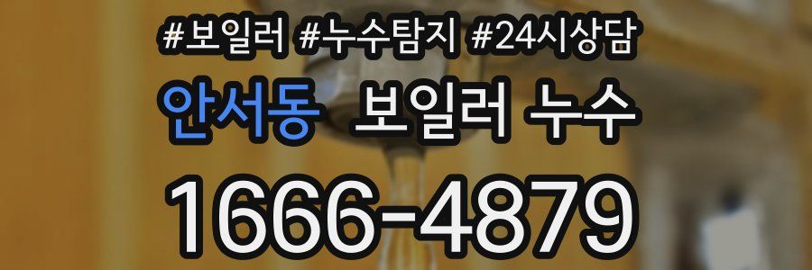 안서동 누수탐지