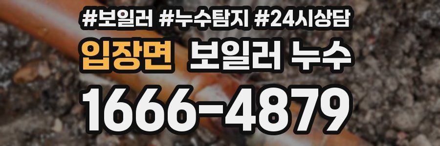 입장면 누수탐지