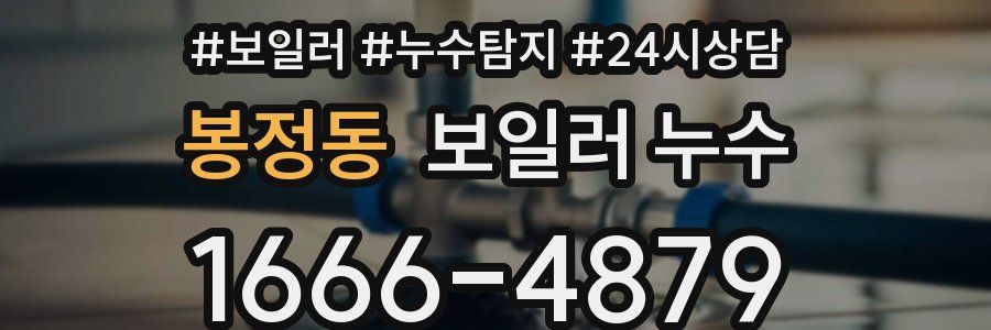 봉정동 누수탐지