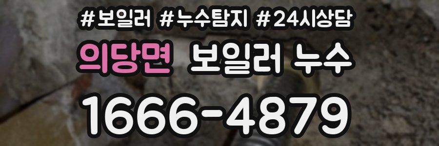 의당면 누수탐지