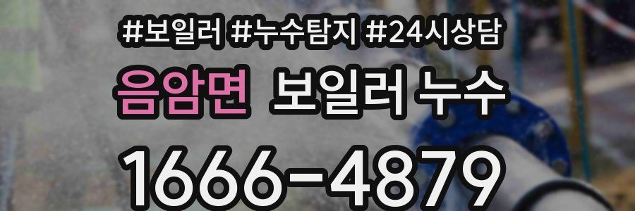 음암면 누수탐지