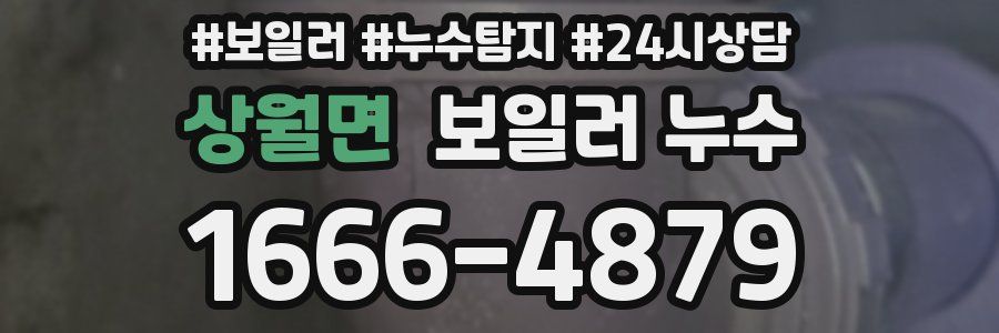 상월면 누수탐지