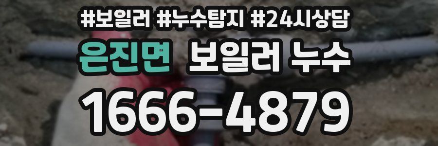 은진면 누수탐지