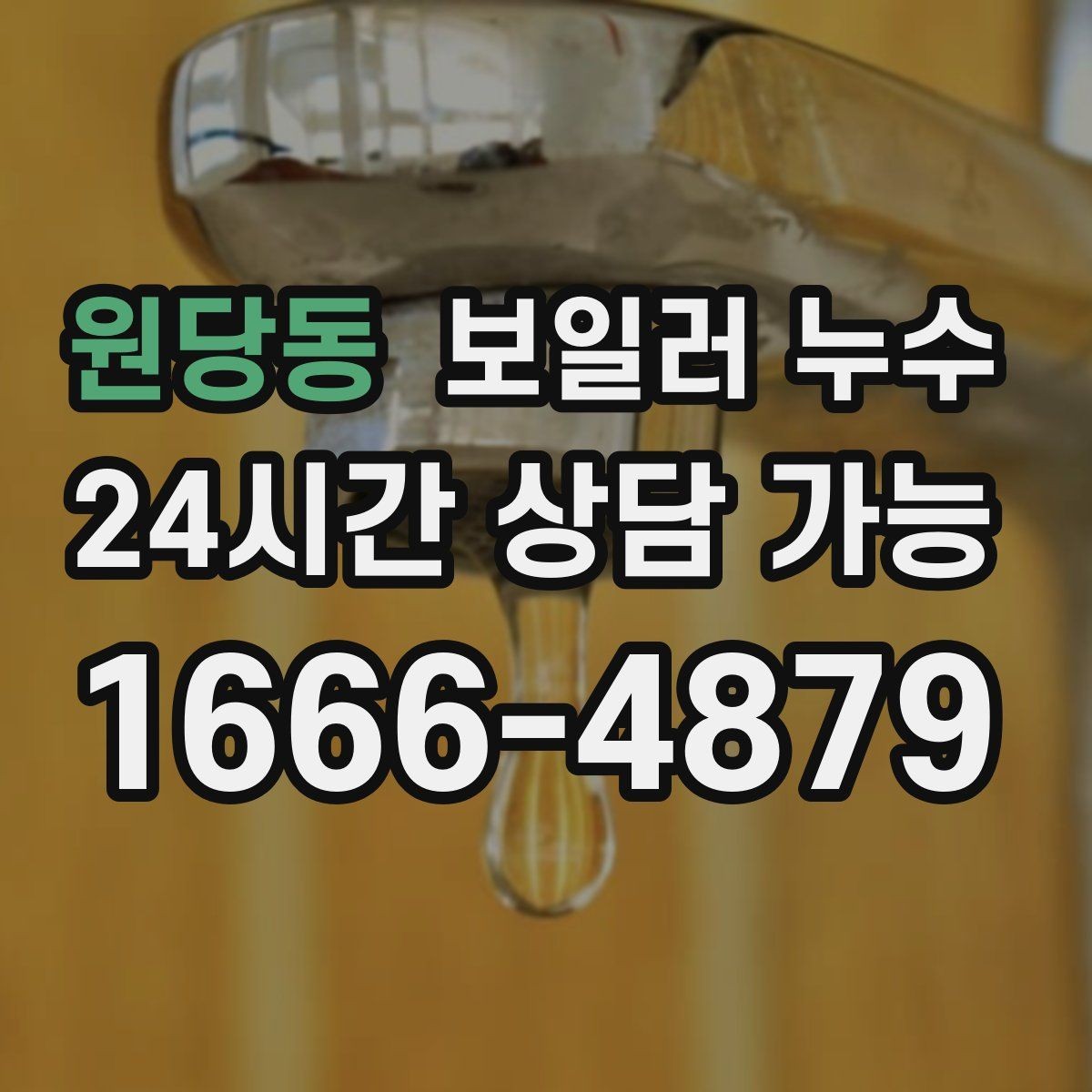 원당동 보일러 누수 전기 설비 근처 젖음이 위험한 이유