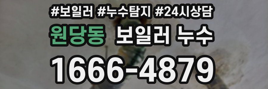 원당동 누수탐지