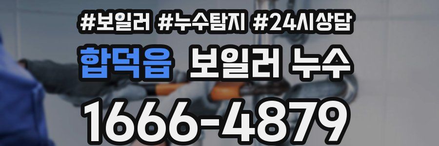 합덕읍 누수탐지