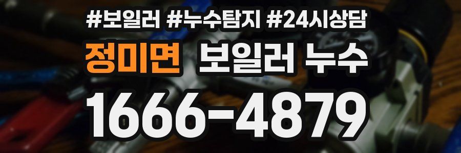 정미면 누수탐지