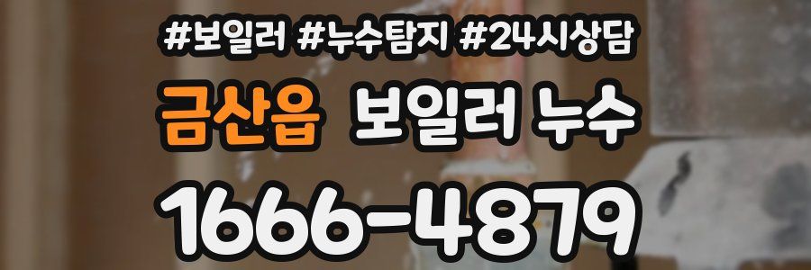 금산읍 누수탐지