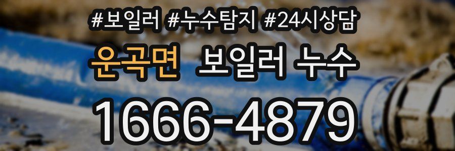 운곡면 누수탐지