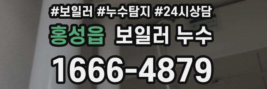 홍성읍 누수탐지