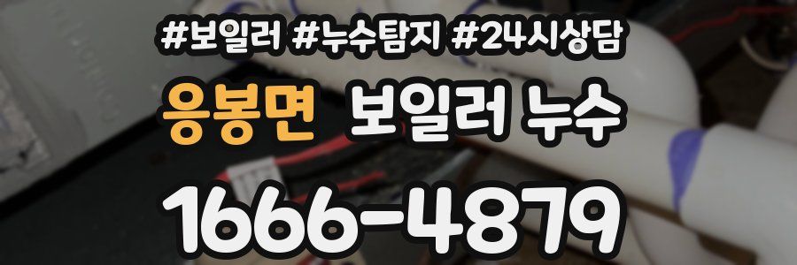 응봉면 누수탐지