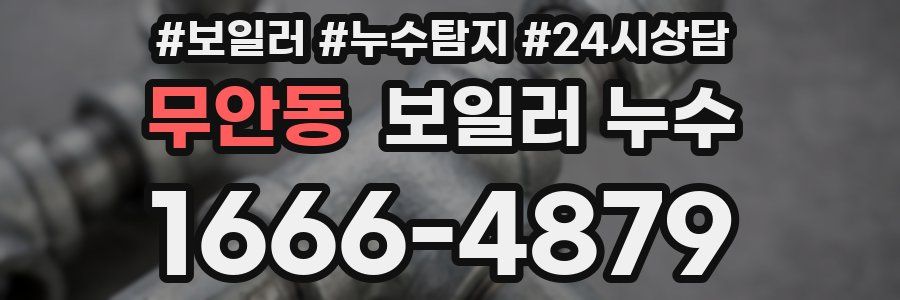 무안동 누수탐지