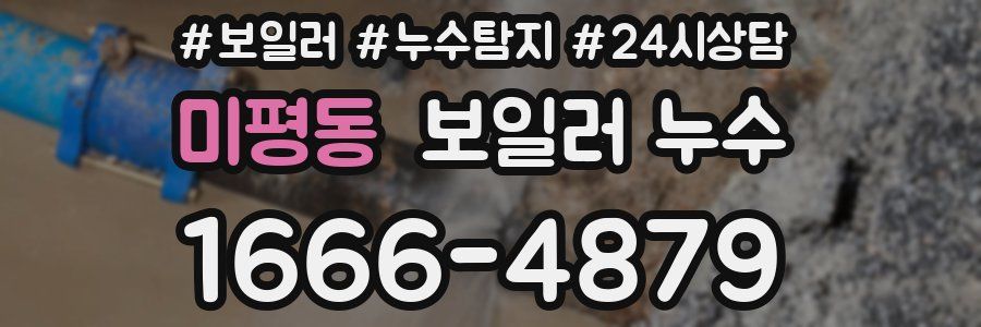 미평동 누수탐지
