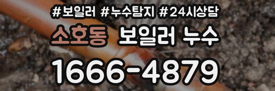 소호동 누수탐지