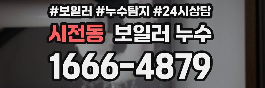 시전동 누수탐지