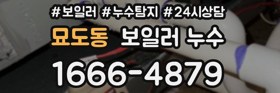 묘도동 누수탐지