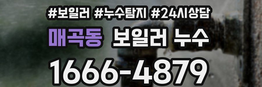 매곡동 누수탐지