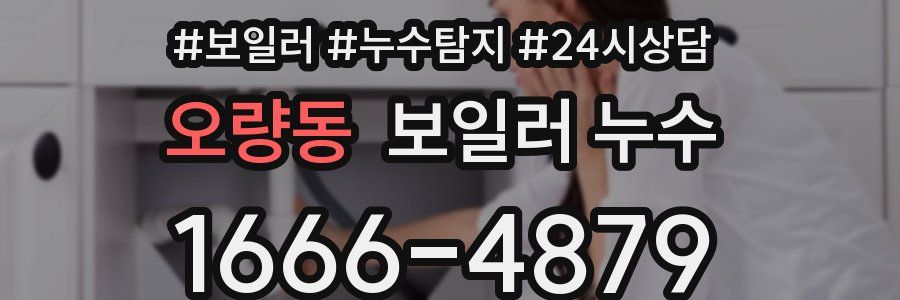 오량동 누수탐지