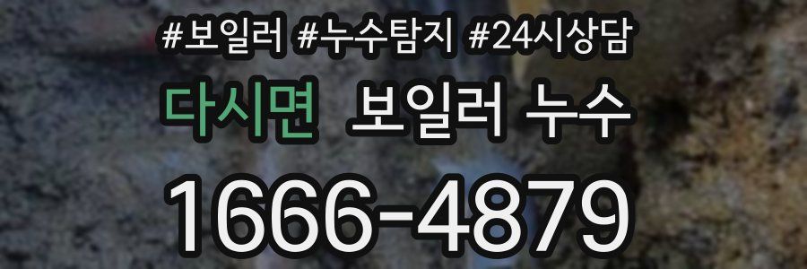 다시면 누수탐지