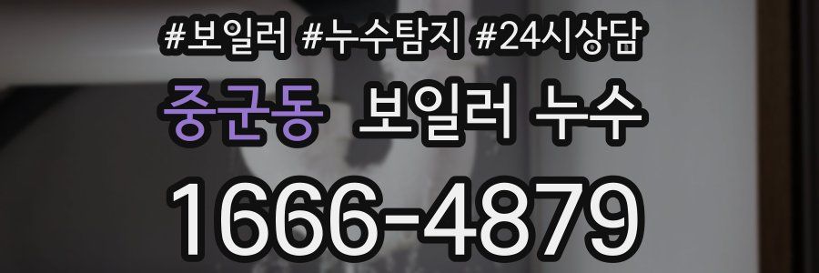 중군동 누수탐지