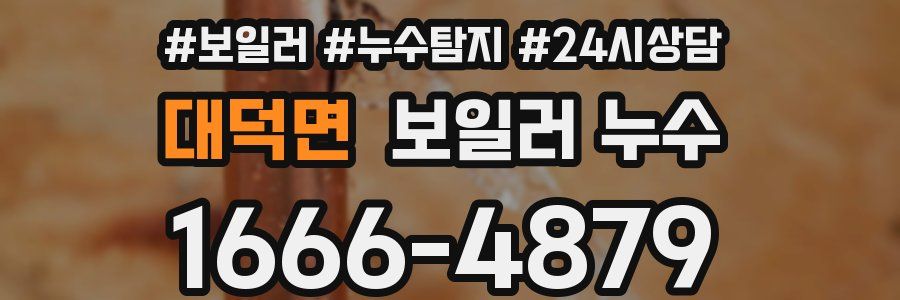 대덕면 누수탐지