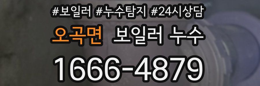 오곡면 누수탐지