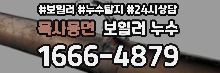 목사동면 누수탐지