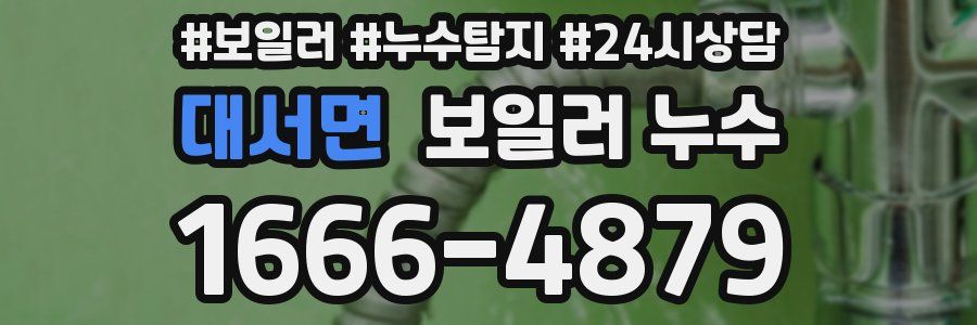 대서면 누수탐지