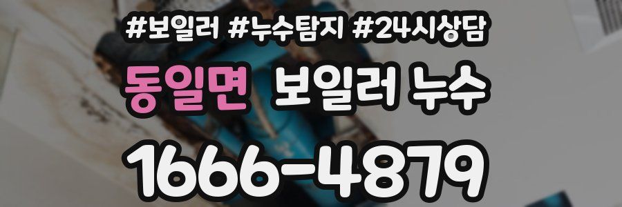 동일면 누수탐지