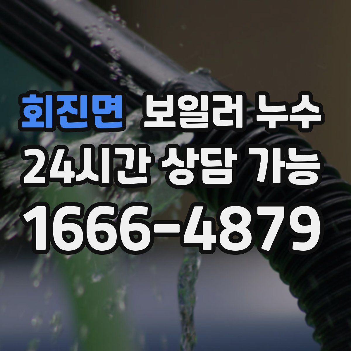 회진면 누수