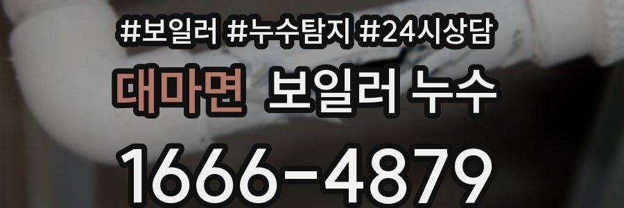 대마면 누수탐지