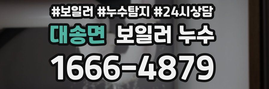 대송면 누수탐지