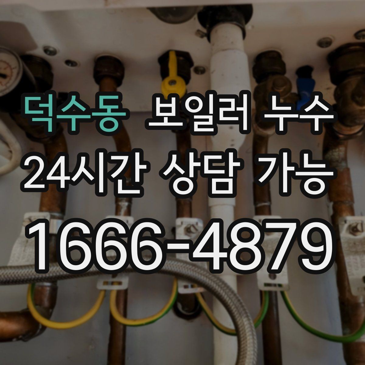 덕수동 보일러 누수 보일러실 주변만 유독 축축한 이유