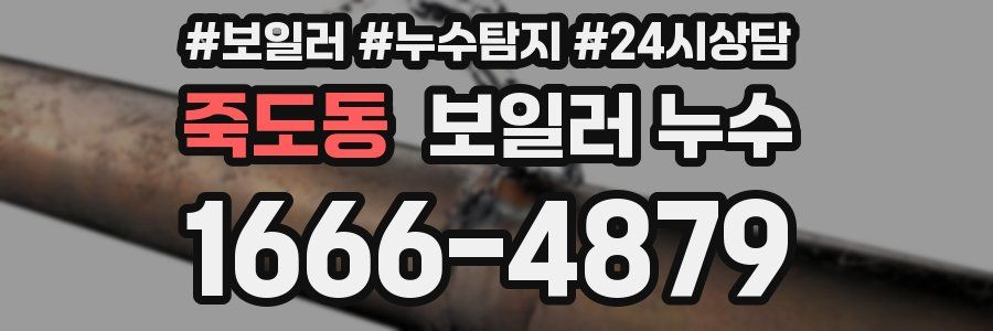 죽도동 누수탐지