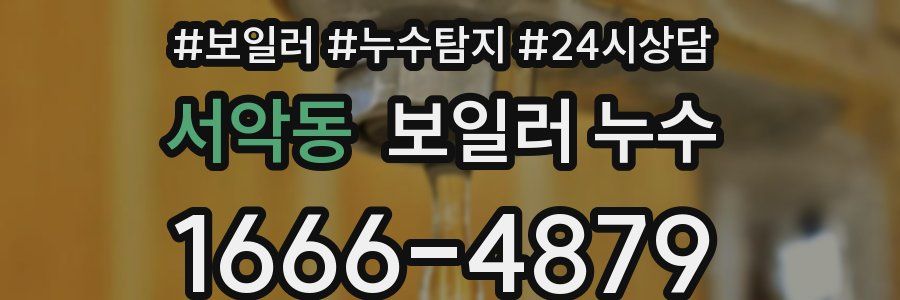 서악동 누수탐지