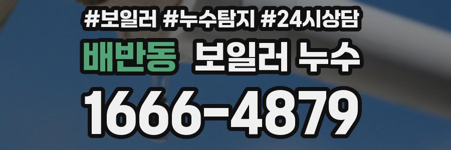 배반동 누수탐지