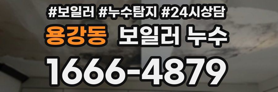 용강동 누수탐지