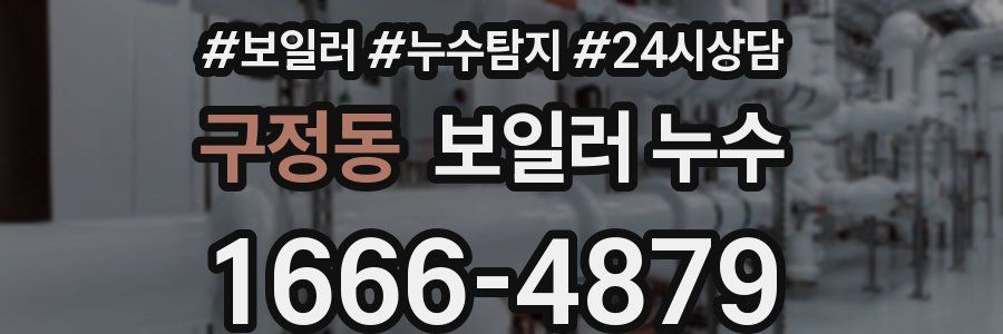 구정동 누수탐지