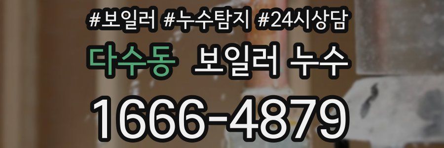 다수동 누수탐지