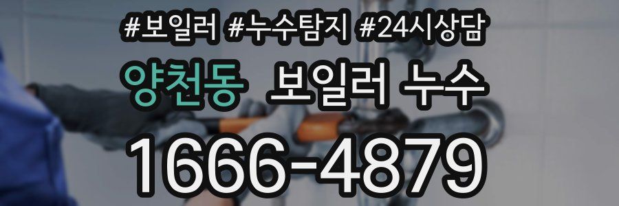 양천동 누수탐지