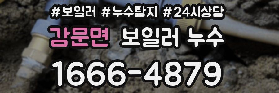 감문면 누수탐지